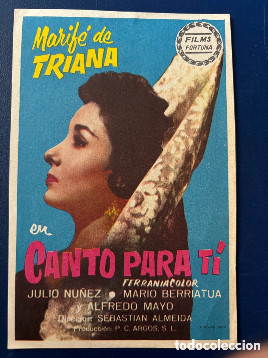 Cine: Programa canto para ti marife de Triana A5 - Foto 1