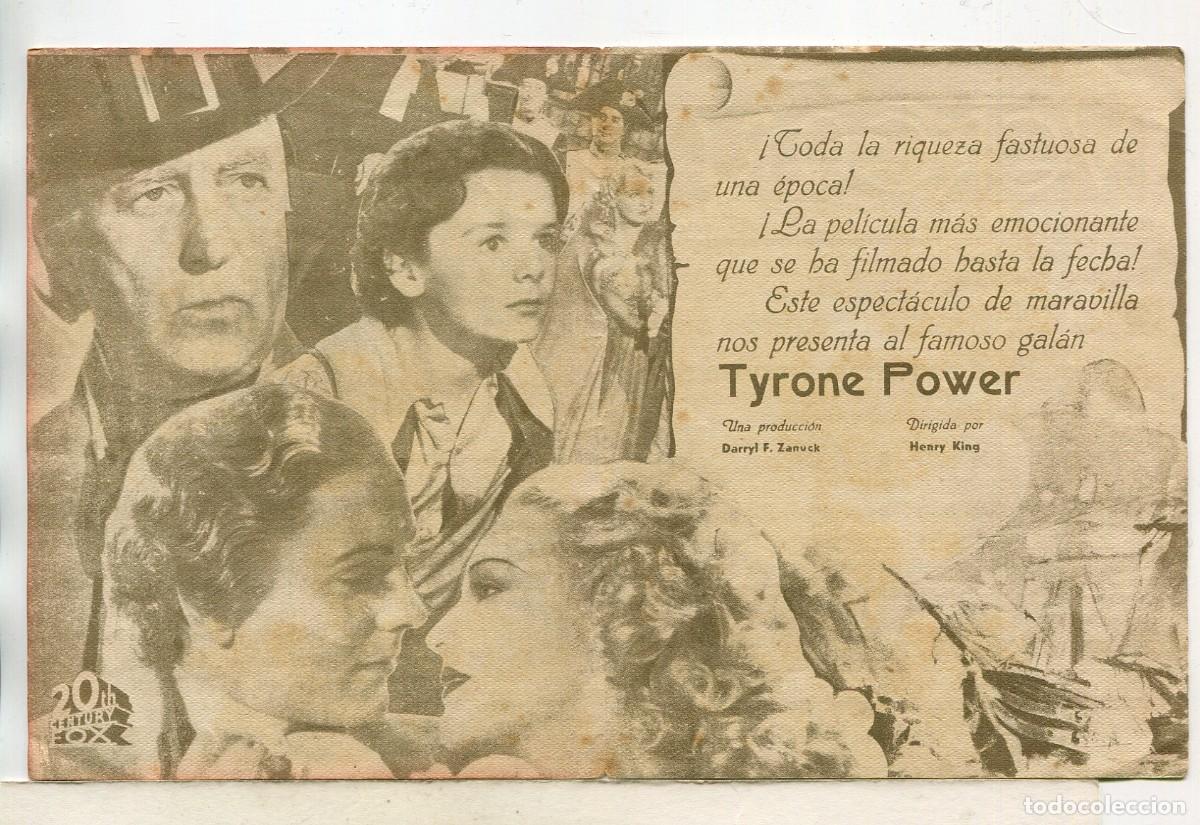 Cine: LLOYDS DE LONDRES, con Tyrone Power - Foto 2