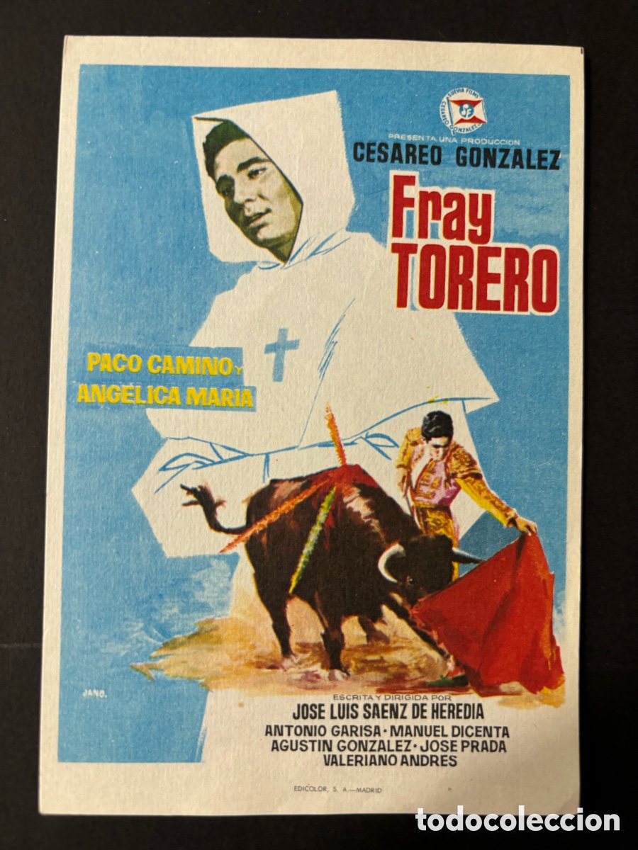 Cine: Programa fray torero paco camino A5 - Foto 1