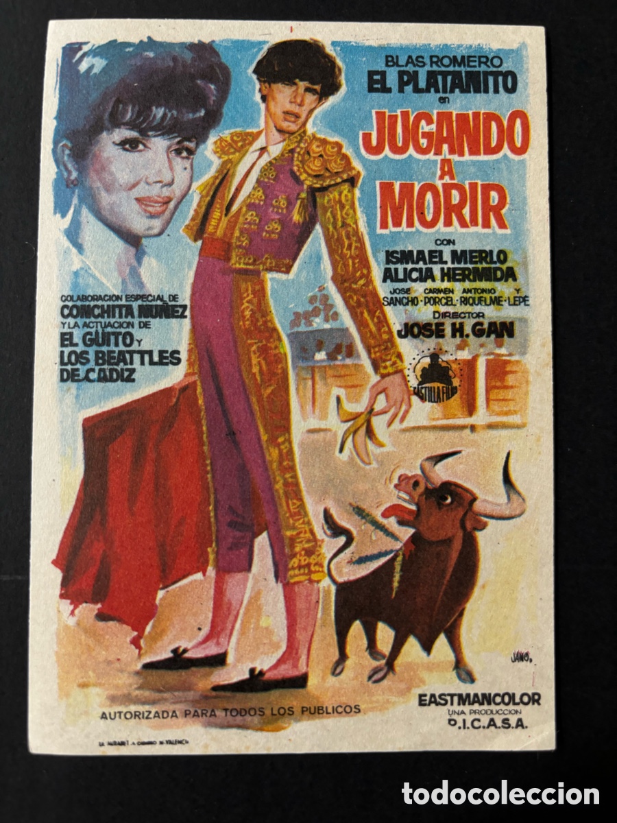 Cine: Programa jugando a morir Blas romero el platanito A5 - Foto 1