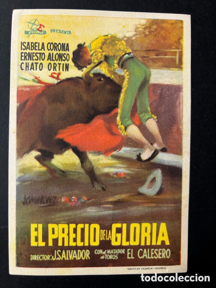 Cine: Programa el precio de la gloria Isabela Corona A5 - Foto 1