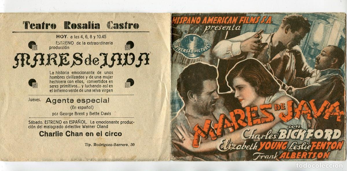 Cine: MARES DE JAVA, con Charles Bickford. - Foto 1