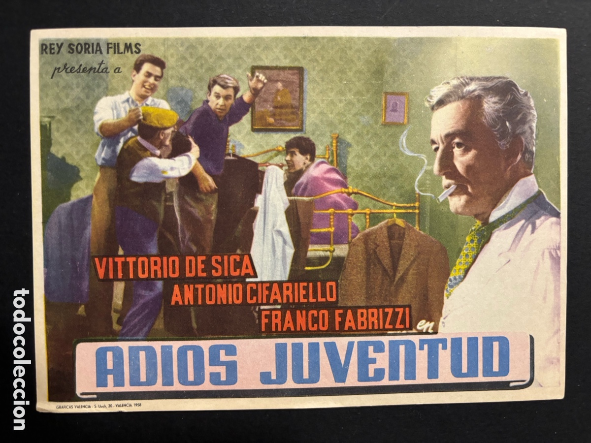 Cine: Programa adi&oacute;s juventud Vittorio de Sica A2 - Foto 1
