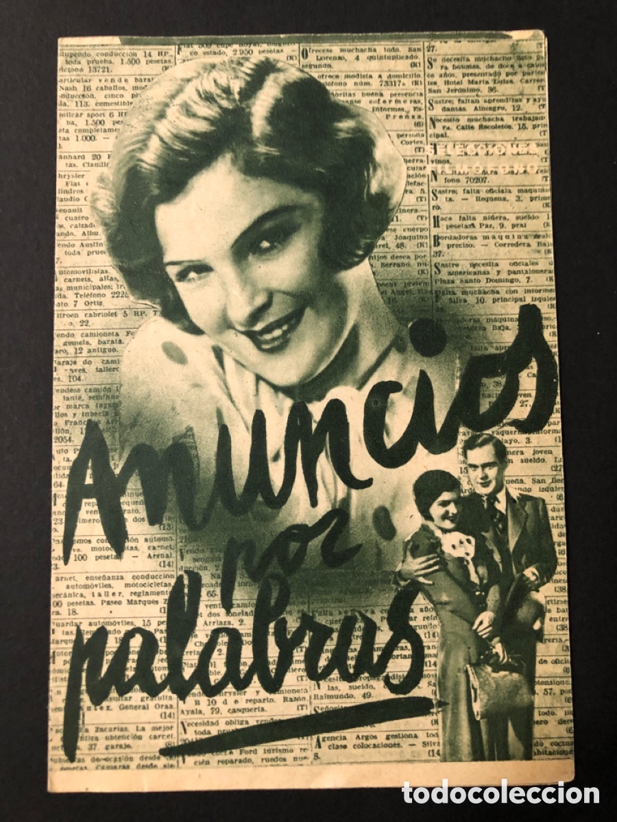 Kino: Programa anuncios por palabras Magda schneider A9