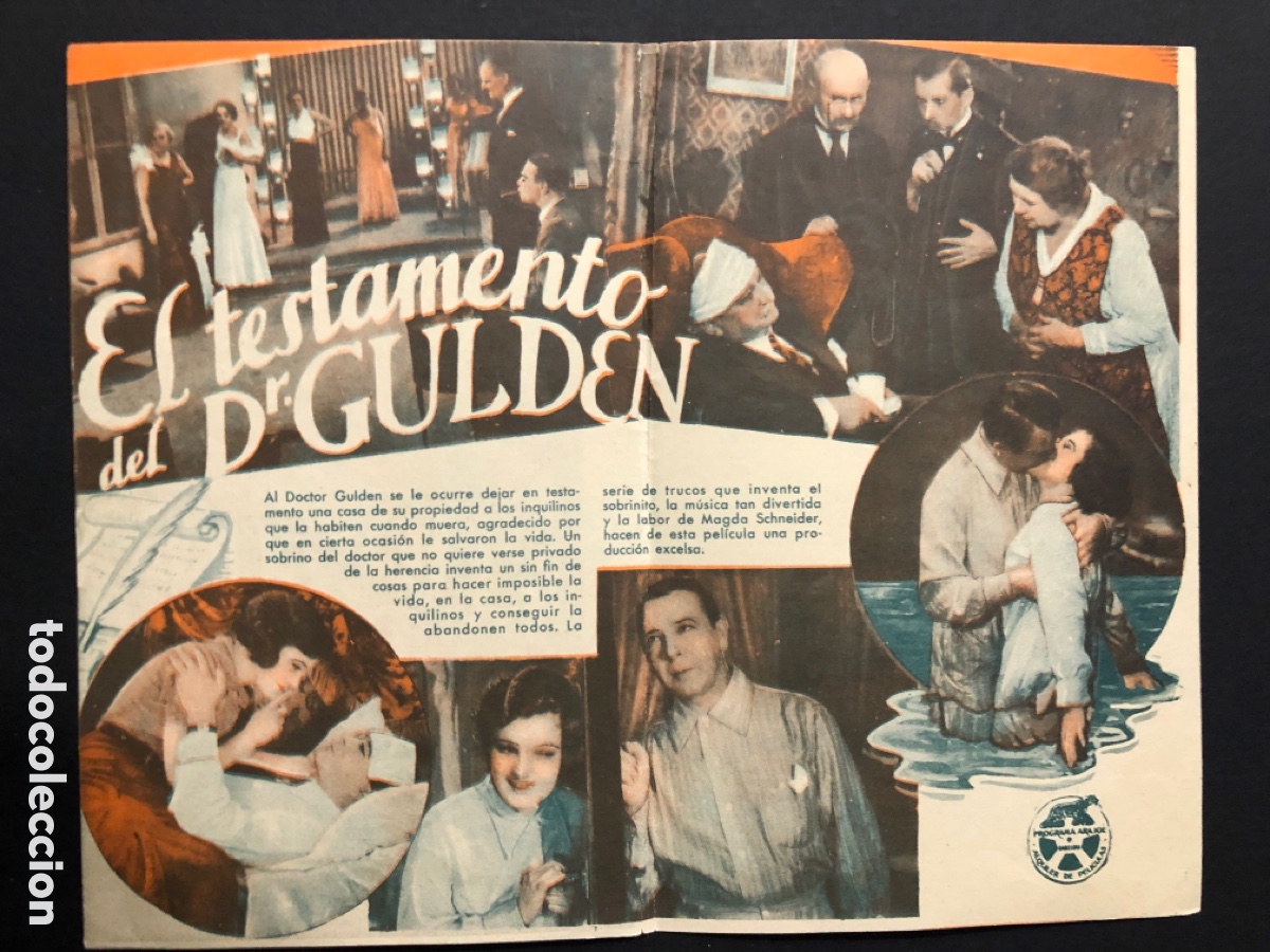 Cine: Programa el testamento del Dr Gulden Magda schneider A9 - Foto 2