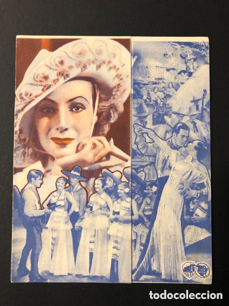 Kino: Programa por unos ojos negros dolores del r&iacute;o con publicidad cinema excelsior A11