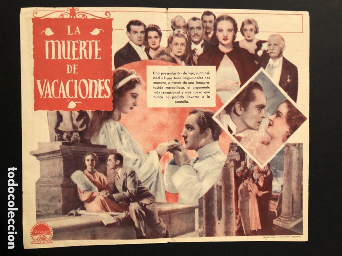 Cine: Programa la muerte de vacaciones fredric march A11 - Foto 3