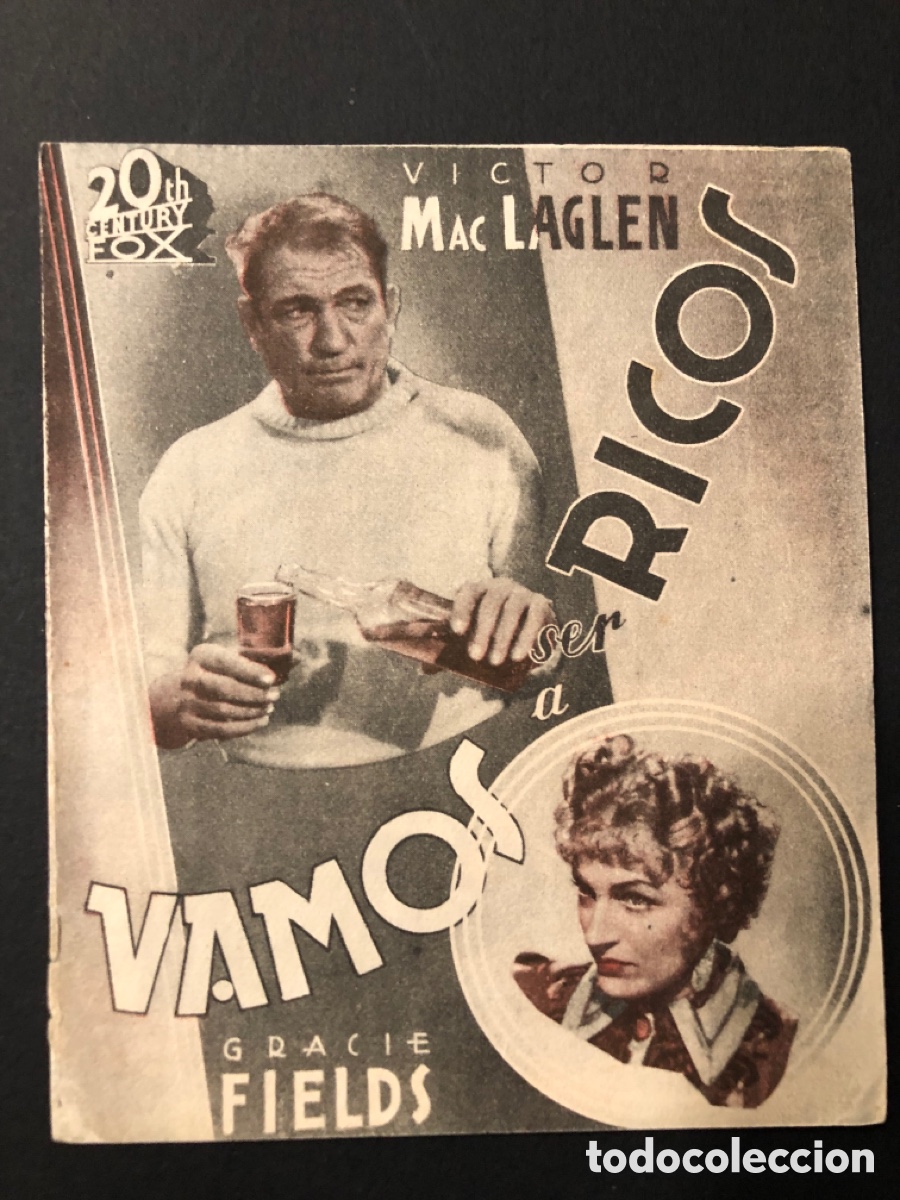 Cine: Programa vamos a ser ricos Victor Maclaglen A11 - Foto 1