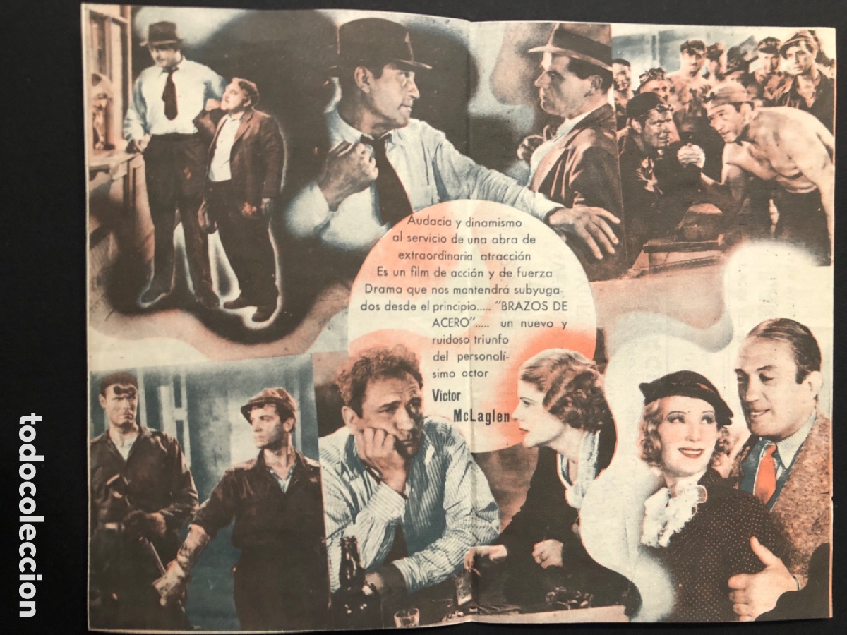 Cine: Programa brazos de acero Victor Maclaglen con publicidad A11 - Foto 2