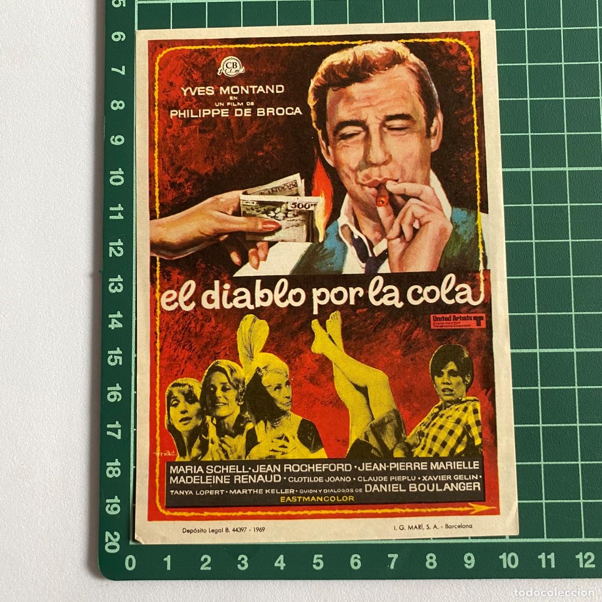  Foglietti di film di film antichi di cinema: Programa de cine folleto de mano pelicula El diablo por la cola