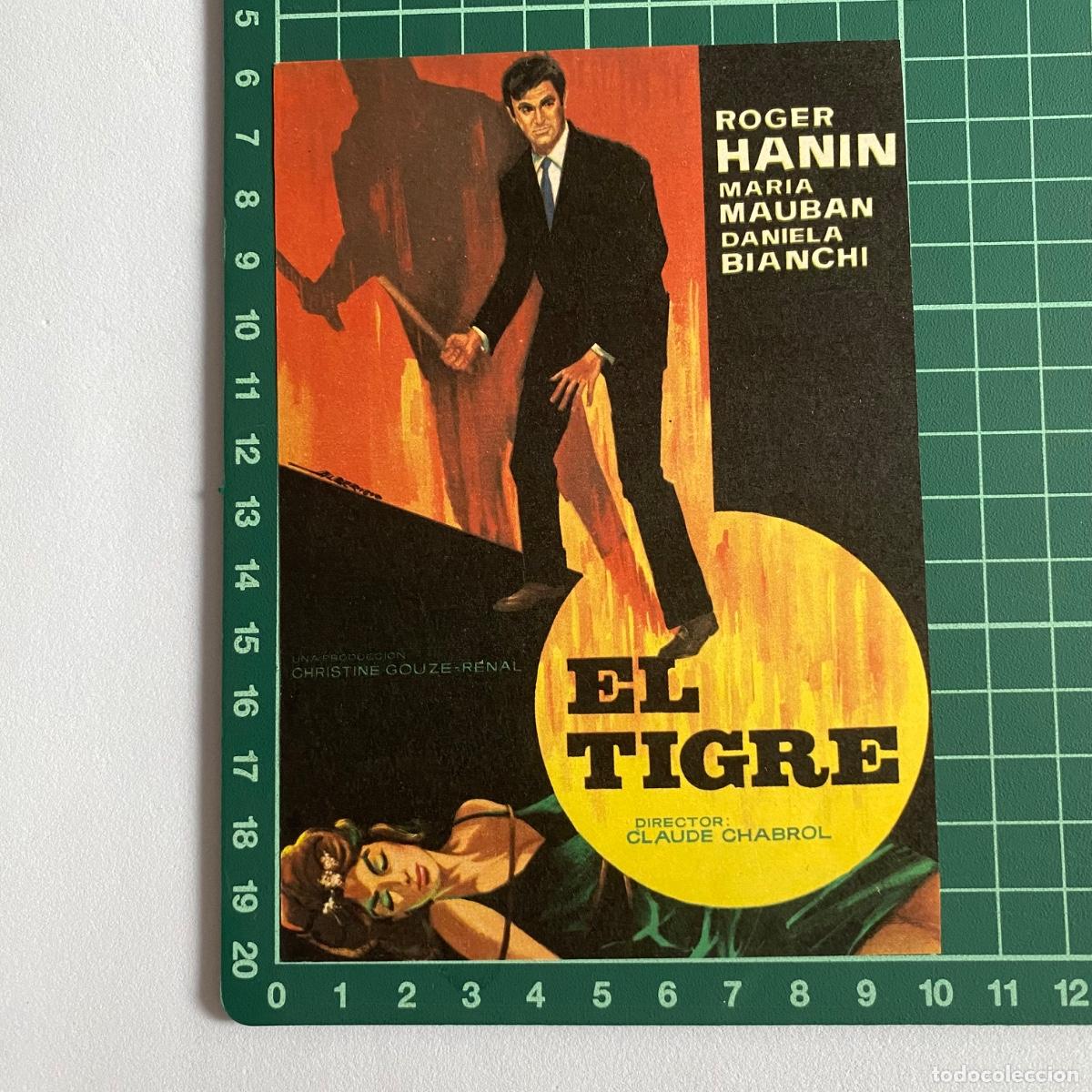 Cine: Programa de cine folleto de mano pelicula El tigre - Foto 1