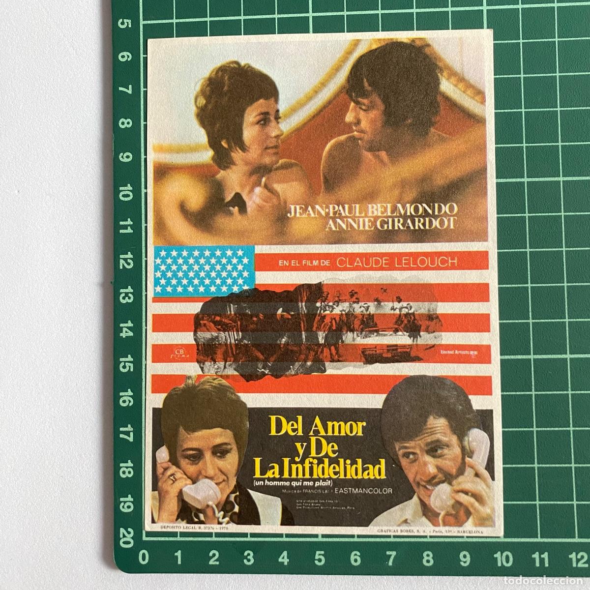  Foglietti di film di film antichi di cinema: Programa de cine folleto de mano pelicula Del amor y de la infidelidad