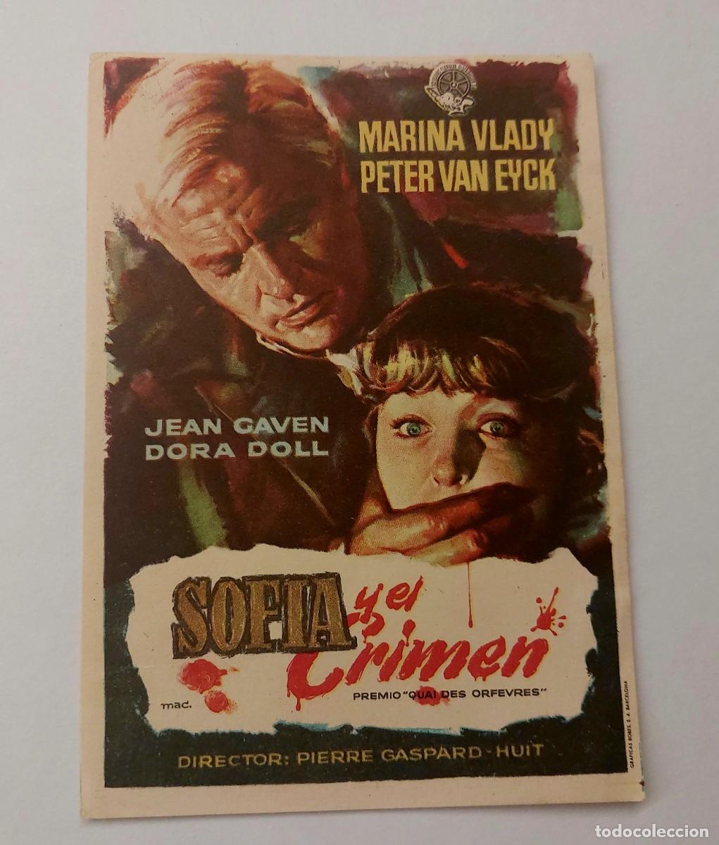 Cine: Sofia y el Crimen 1955 Sin Publicidad - Foto 1