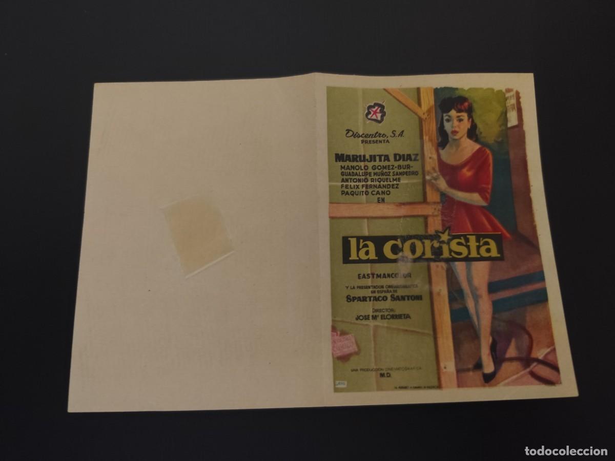  Foglietti di film di film antichi di cinema: La corista Doble sin Publicidad