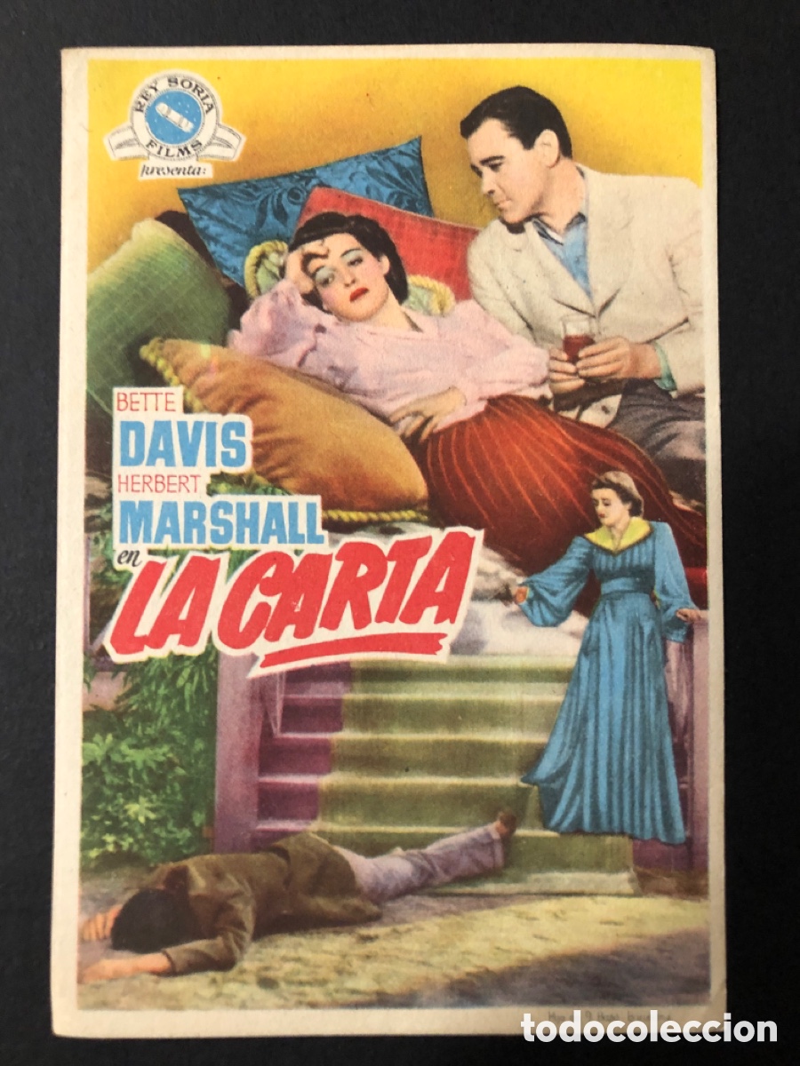 Cine: Programa la carta bette davis A12 - Foto 1