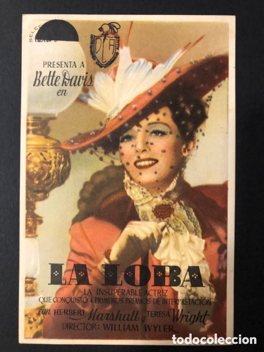 Cine: Programa la loba bette davis A12 - Foto 1