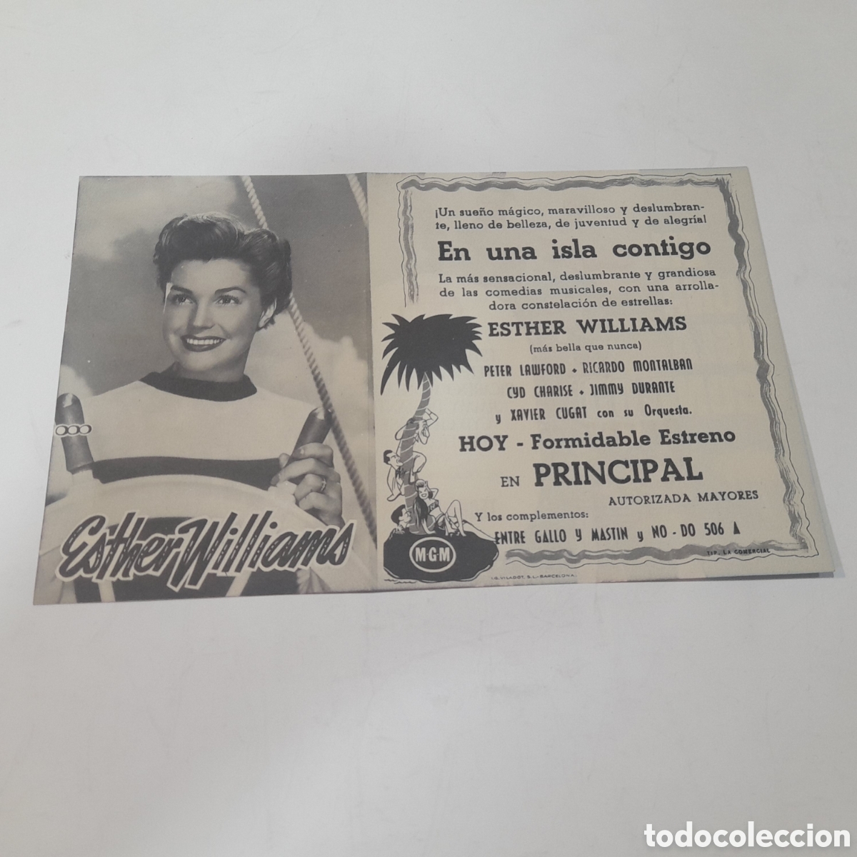 Cine: Programa En una isla contigo PRINCIPAL de Barcelona - Foto 1