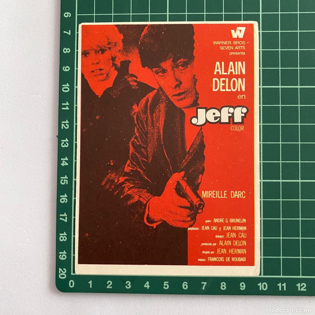 Cine: Programa de cine folleto de mano pelicula Jeff - Foto 1