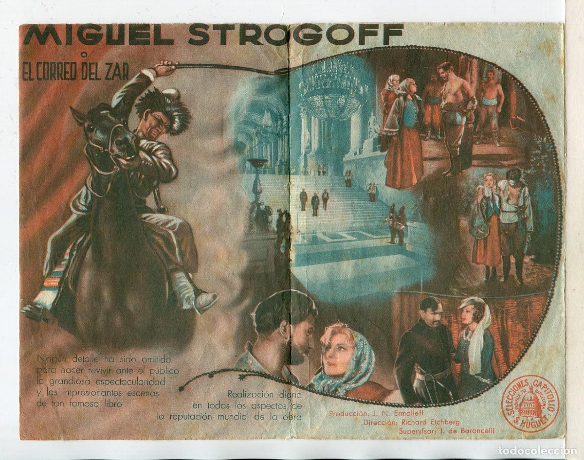 Cine: MIGUEL STROGOFF, con Adolfo Wohbruck. - Foto 2