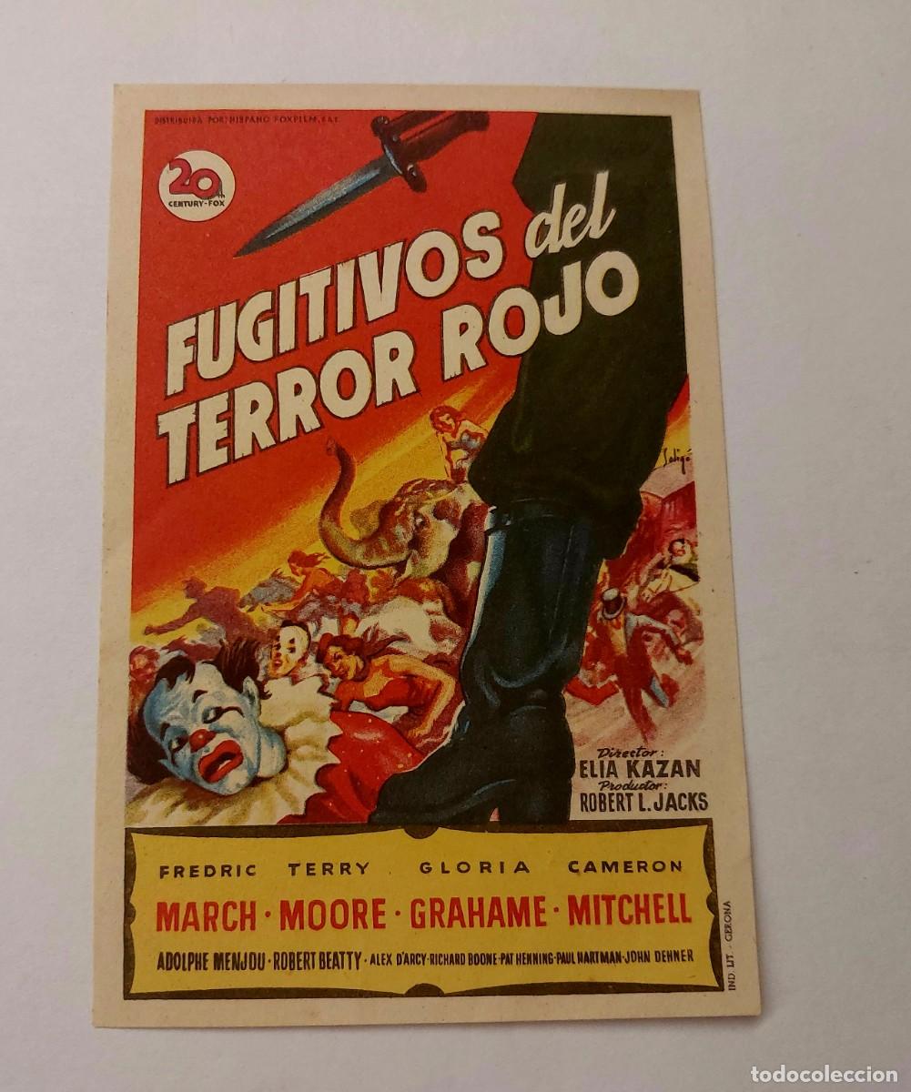 Cinema: Fugitivos del Terror Rojo 1953 Sin Publicidad