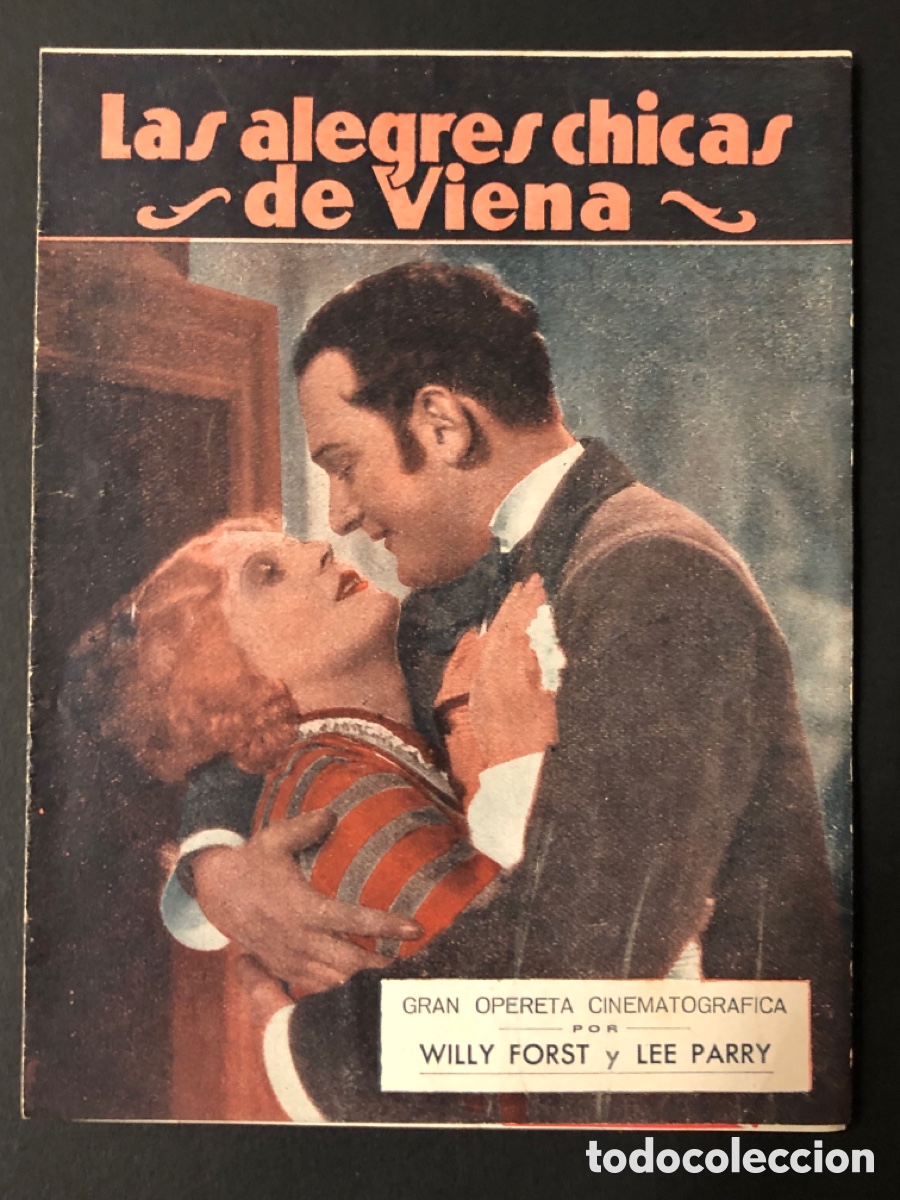 Cine: Programa las alegres chicas de viena willy forst con publicidad gran teatro falla A12 - Foto 1