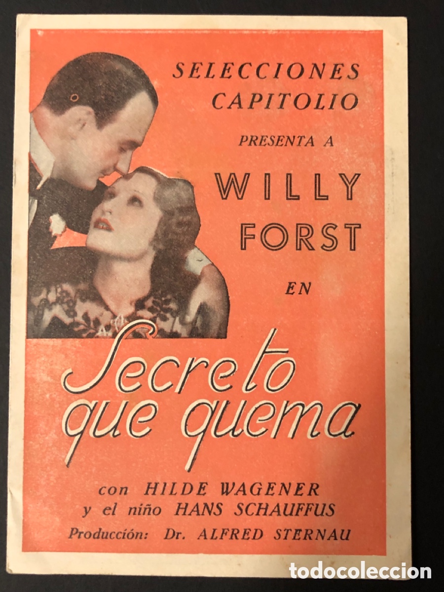 Cinema: Programa secreto que quema willy forst con publicidad cadiz A12