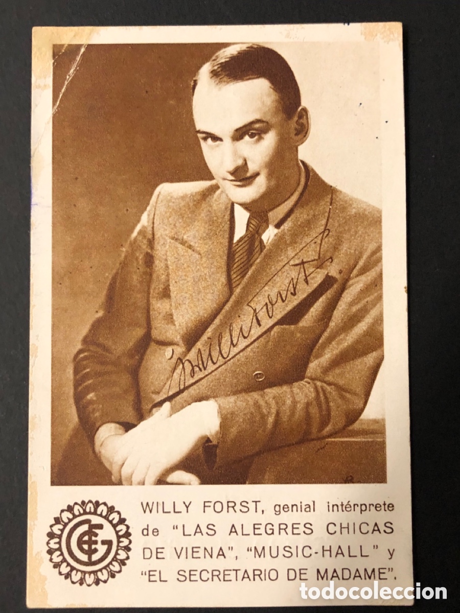 Cine: Programa las alegres chicas de viena willy forst con publicidad teatro el siglo A12 - Foto 1