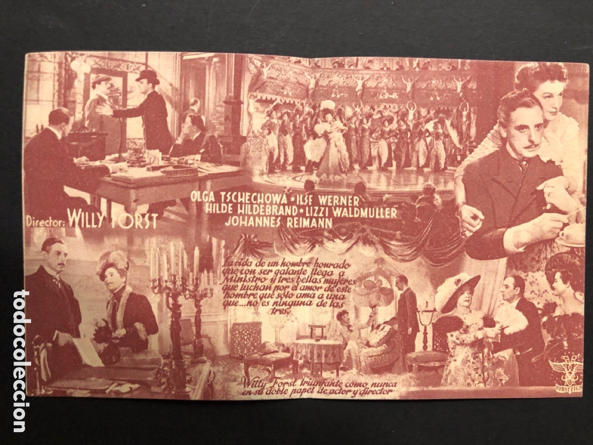 Cine: Programa paris 1900 willy forst A12 - Foto 2