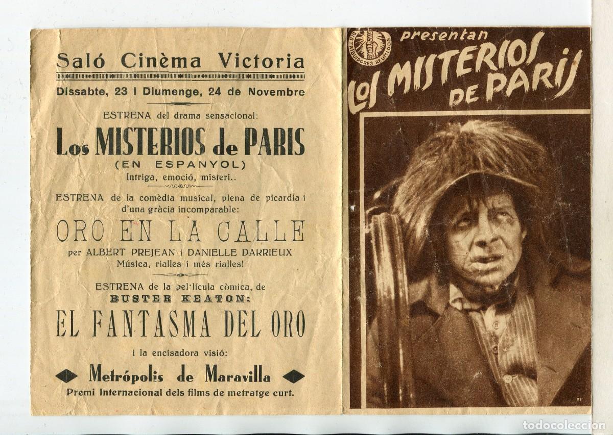 Cine: LOS MISTERIOS DE PARIS. - Foto 1