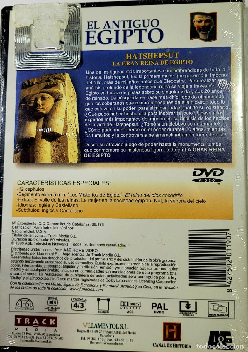 Cine: DVD DOCUMENTAL. HATSHEPSUT. LA GRAN REINA DE EGIPTO. - Foto 2