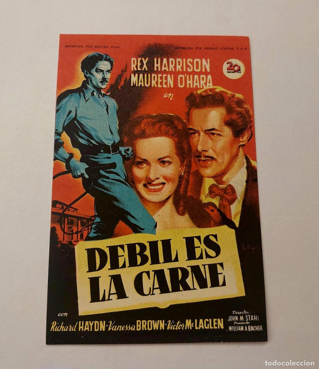 Cinema: D&eacute;bil es la Carne 1947 Sin Publicidad