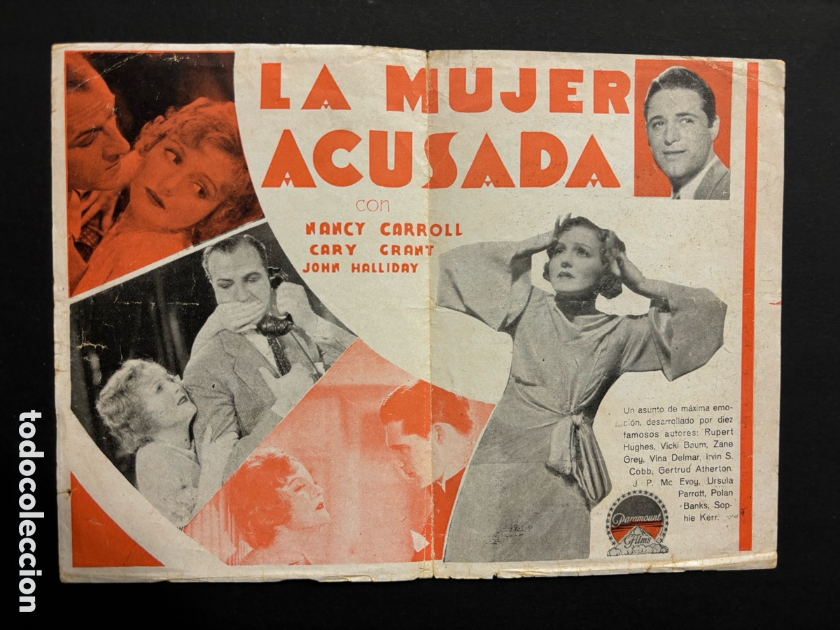 Cine: Programa mujer acusada nancy carroll con publicidad cine tazacorte A12 - Foto 2