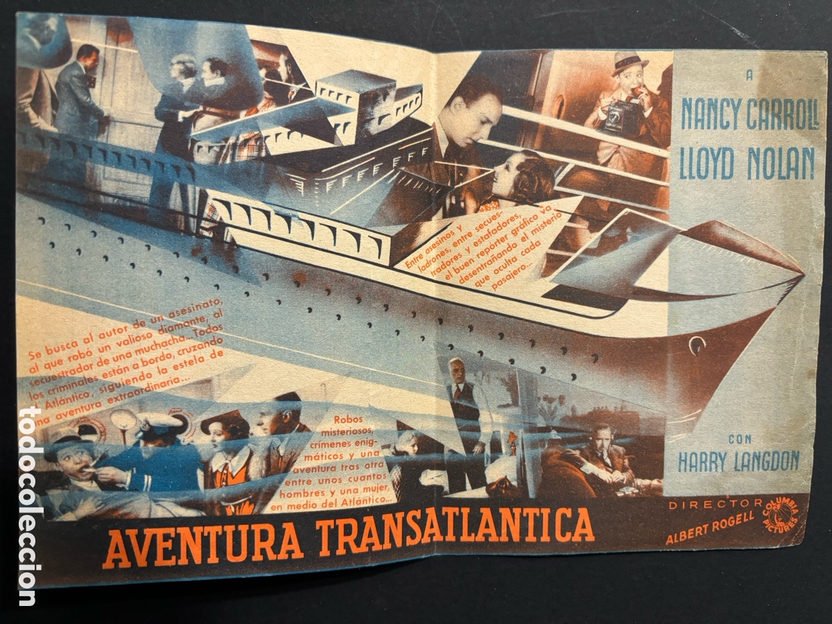 Cine: Programa aventura transatl&aacute;ntica nancy carroll A12 - Foto 2