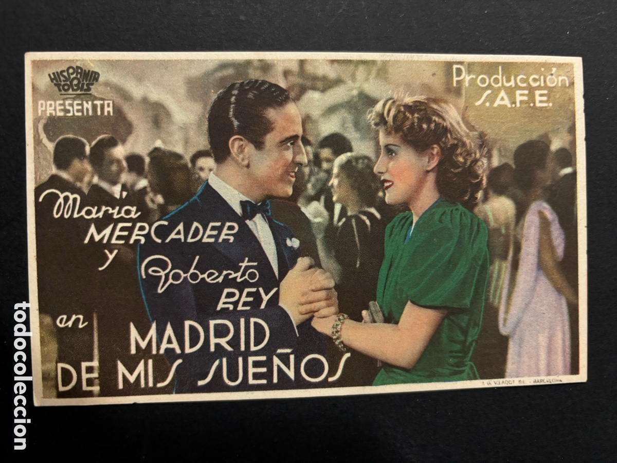 Cine: Programa Madrid de mis sue&ntilde;os maria mercader con publicidad cine tortajada Algemes&iacute; A3 - Foto 1