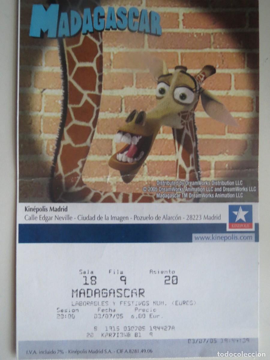 Cine: madagascar entrada cine - Foto 1