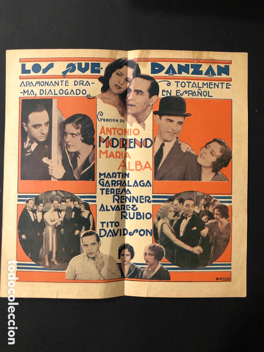 Cine: Programa uruguayo los que danzan antonio Moreno mar&iacute;a alba A12 - Foto 2