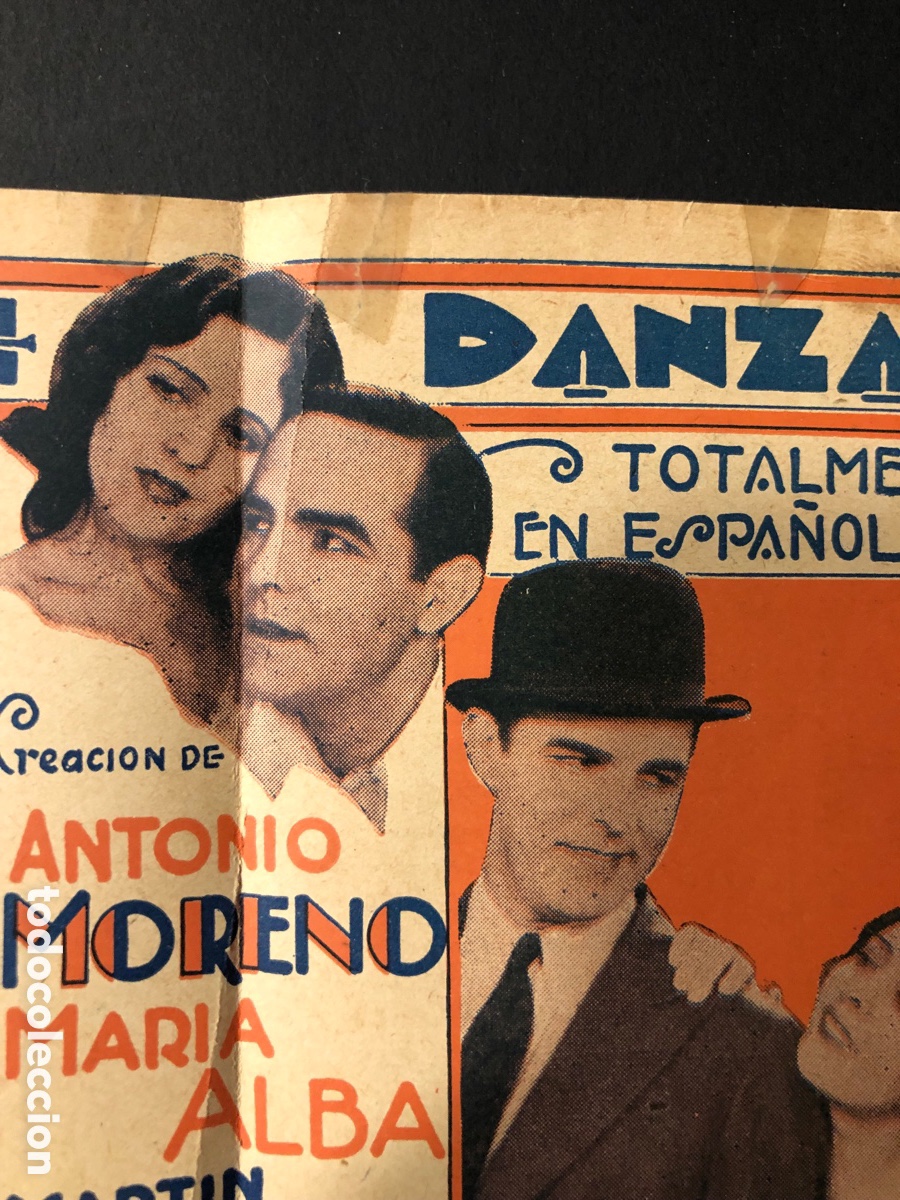 Cine: Programa uruguayo los que danzan antonio Moreno mar&iacute;a alba A12 - Foto 3