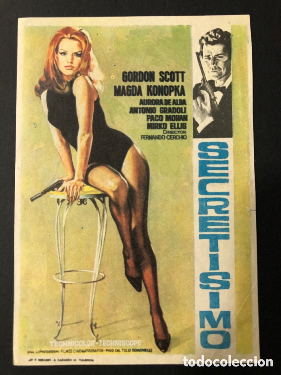 Cine: Programa secretismo Gordon scott A12 - Foto 1