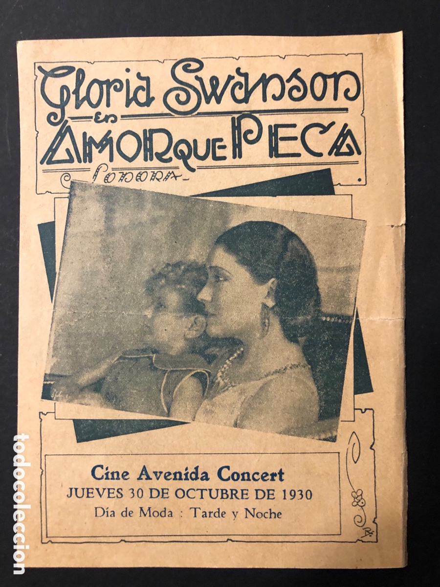 Cine: Programa uruguayo amor que peca gloria swanson A12 - Foto 4