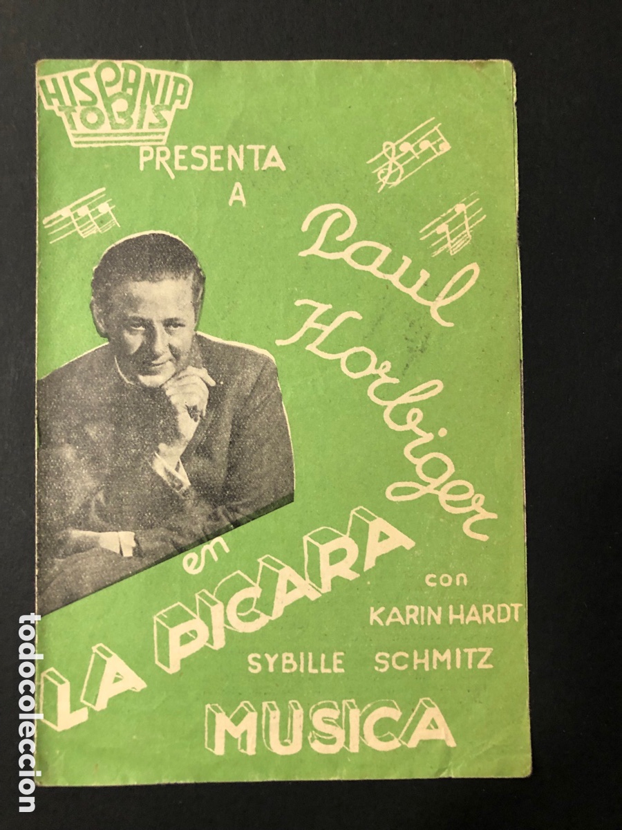 Cine: Programa la p&iacute;cara m&uacute;sica paul Horbiger A12 - Foto 1
