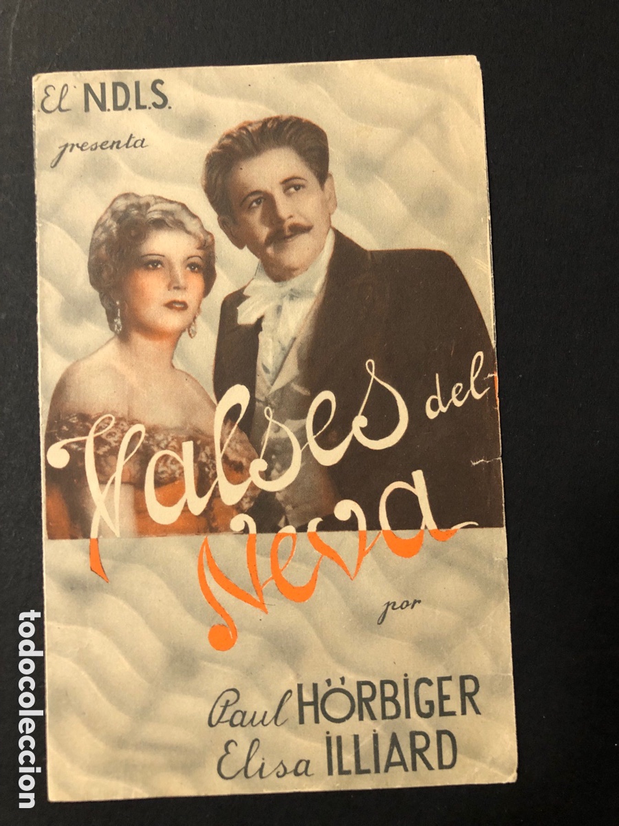 Cine: Programa valses del neva paul Horbiger A12 - Foto 1