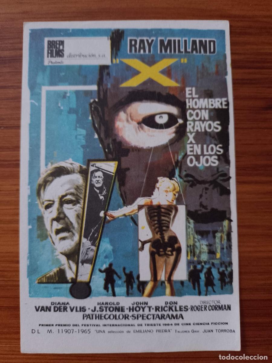 Cine: PROGRAMA DE CINE 1965 RAY MILLAND X - Foto 1
