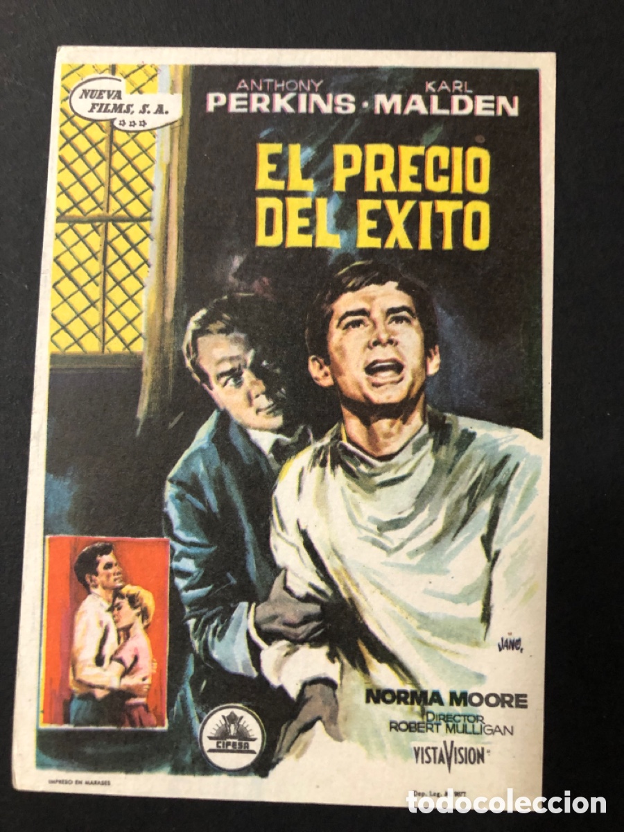 Cine: Programa el precio del &eacute;xito anthony perkins A12 - Foto 1