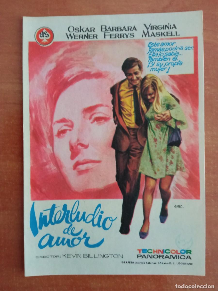 Cine: INTERLUDIO DE AMOR, OSKAR WERNER - Foto 1