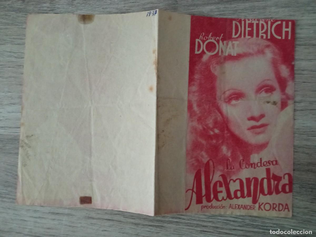 Cine: LA CONDESA ALEXANDRA, MARLENE DIETRICH - Foto 1