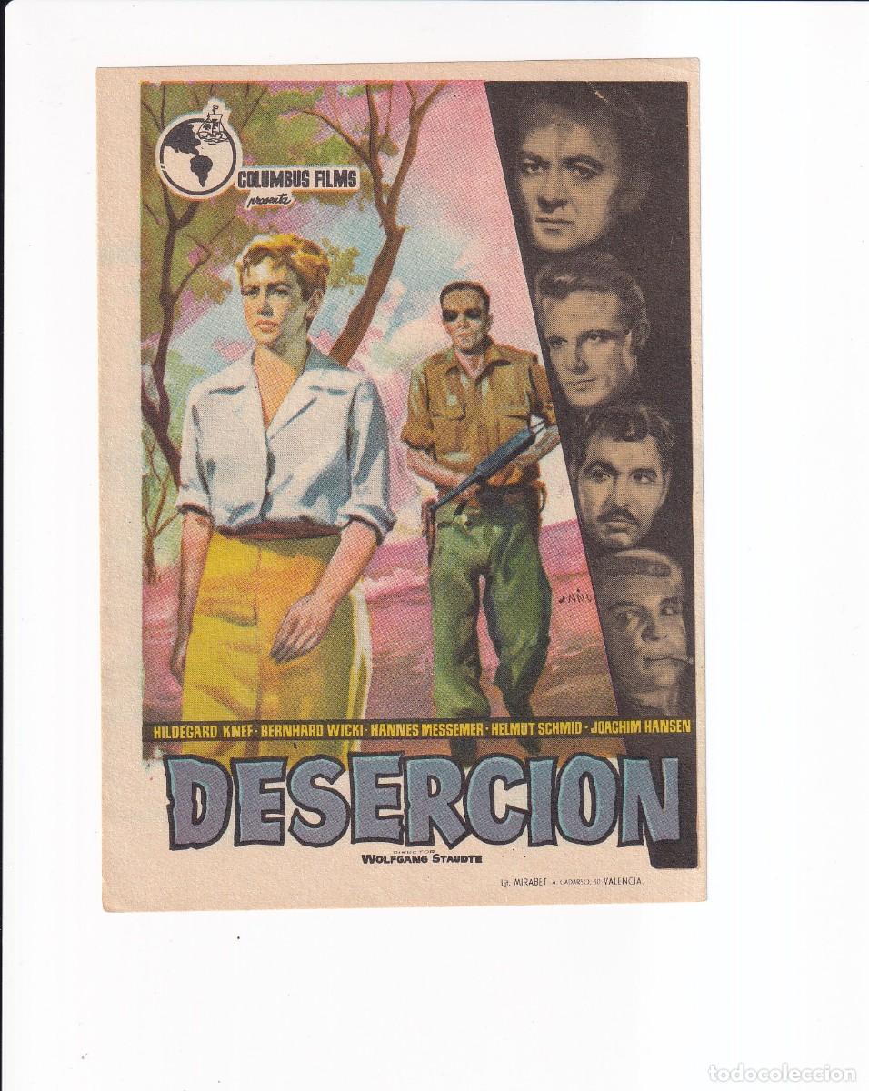 Cine: DESERCION : HILDEGARD KNEF - Foto 1