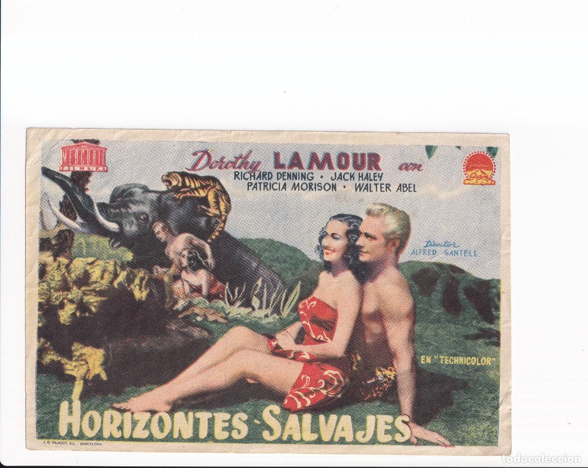 Cine: HORIZONTES SALVAJES : DOROTHY LAMOUR - Foto 1