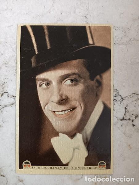 Cine: PTCC 812 MONTECARLO PROGRAMA TARJETA PARAMOUNT JACK BUCHANAN - Foto 1