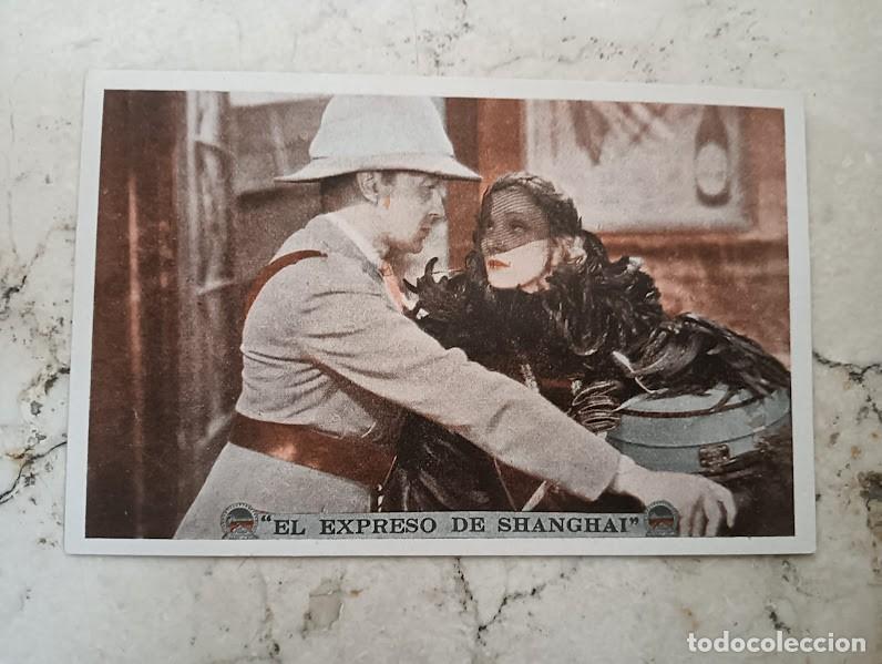 Cine: PTCC 812 EL EXPRESO DE SHANGHAI PROGRAMA TARJETA PARAMOUNT MARLENE DIETRICH - Foto 1