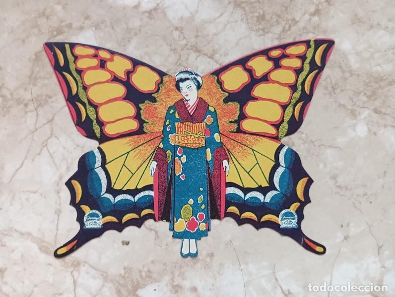 Cine: PTCC2 32 MADAME BUTTERFLY PROGRAMA TROQUELADO PARAMOUNT SYLVIA SIDNEY CARY GRANT - Foto 1